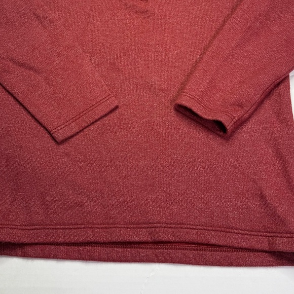 Burgundy Quarter-Zip Fleece Pullover — Columbia - Picture 6 of 10